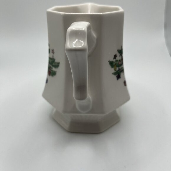 Vintage Nikko Christmastime Octagon Creamer Replacement Piece Christmas Tree - Picture 4 of 8